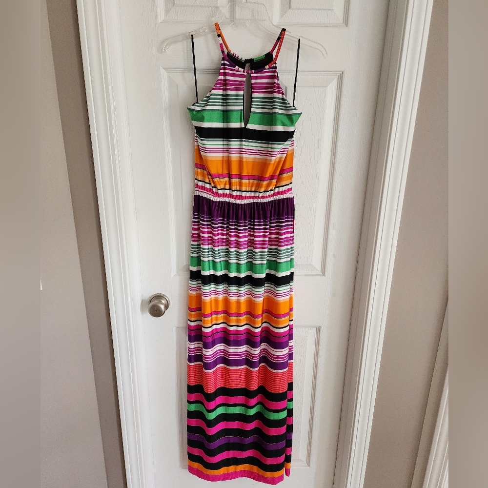 Venus Mulitcolor Maxi Dress Size S